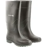 Högert Technik – Arbeitsgummistiefel PVC schwarz OB SRA Sicherheitsstiefel, rutschfeste Berufsstiefel, wasserdichte Arbeitsstiefel ohne Metallteile für Industrie und Handwerk