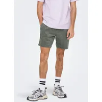 Only & Sons Cordshorts in Grau - L