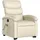 vidaXL Massagesessel mit Aufstehhilfe Kunstleder 92 x 99,5 x 0 cm Beige