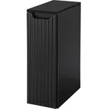 [en.casa] Unterschrank Skelbolu 20 x 60 x 40 cm Schwarz