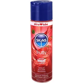 SKINS Condoms Fruity Sensual Succulent Strawberry 130 ml
