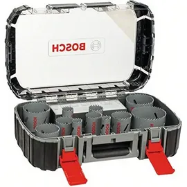 bosch professional zubehör 17-teiliges Lochsägen-Set HSS-Bimetall 20–76 mm