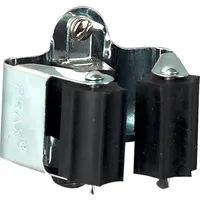 prax gerätehalter Gerätehalter Aluminium 5x5x4 cm schwarz
