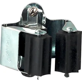 prax gerätehalter Gerätehalter Aluminium 5x5x4 cm schwarz