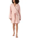 SCHIESSER Morgenmantel Teddy-Fleece Comfort-Fit rosa M
