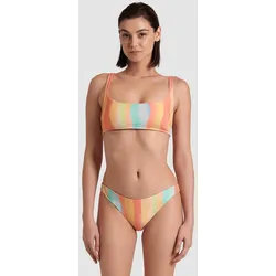 Bustier-Bikini Damen arena Water Print Multiprints - Multistripes - XS