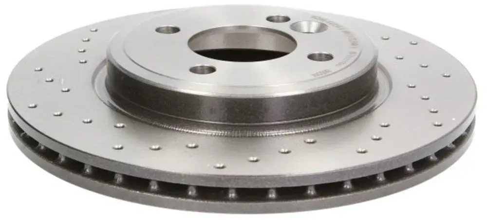 Disco de freno BREMBO 0986551X delantero, perforado, ventilado , perforado, 1 Pieza