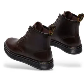 Dr. Martens Dr Martens für Herren. 41681200 Brookline Chukka Dunkelbraune Lederstiefeletten (40), Wohnung, Schnürsenkel, Lässig