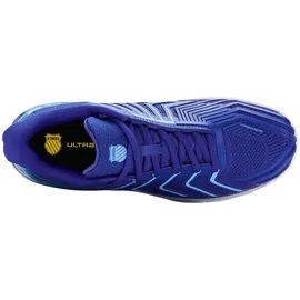 K-Swiss Ultrashot 4 Clay Tennis Shoe, Dazzling Blue/White/Baltic Sea, 44.5 EU