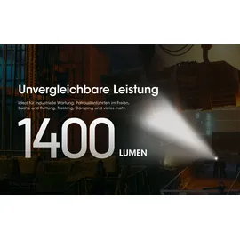 Nitecore NU50 LED Stirnlampe akkubetrieben 1400lm NC-NU50