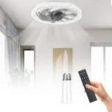 Deckenventilator Mit Beleuchtung, Geräuschloser Kronleuchter Mit Licht Und Fernbedienung, Deckenventilator Mit Beleuchtung