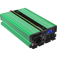 MOBILEKTRO® 2000W Reiner Sinus-Spannungswandler 12V auf 230V MPI-12/2000 Wechselrichter mit USB-Port incl. Fernsteuerung und LCD-Anzeige Inverter Konverter mit Spitzenleistung 4000 Watt