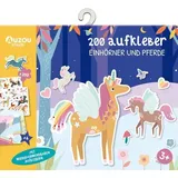 editions & diffusions intern. 200 Aufkleber Einhörner und Pferde