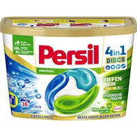 Persil Tiefenrein 4in1 DISCS (16 Waschladungen), Waschmittel gegen schlechte Gerüche, Vollwaschmittel für reine Wäsche und hygienische Frische für die Maschine