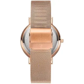 Paul Valentine Damen Armbanduhr MARINA ROSE GOLD MESH 38 MM PV38111