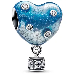 Pandora 793595C01 Charm Silber Heißluftballon Herz