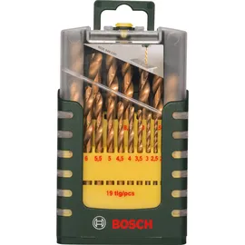 Bosch Metallbohrer-Set HSS-TiN 19-teilig