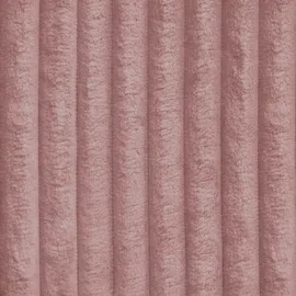 masseno Eckcouch Polyester mit Schlaffunktion L-Form 2-Sitzer Rosa