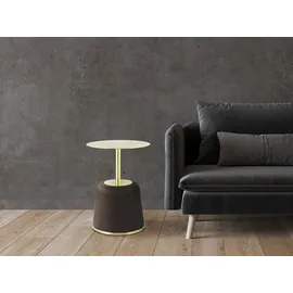 Kayoom Beistelltisch Jokai 300 braun H/D: ca. 55x40 cm - braun