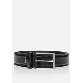 Monti Herrengürtel Synthetik 3,5 cm schwarz 95