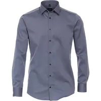 Venti Businesshemd VENTI Businesshemd uni blau 44