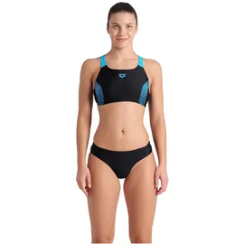 Arena Tankini Damen Schwarz/Türkis 38