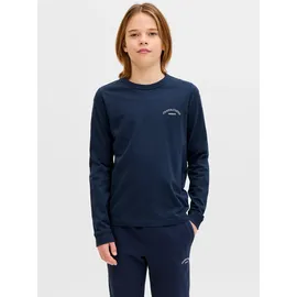 JACK & JONES Jjcollege LOGO TEE LS CREW NECK Jnr - 152