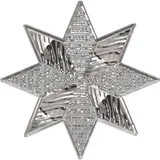 wall-art Wandtattoo »Metallic Star Silber Stern«, selbstklebend, entfernbar, silberfarben