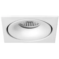 Brumberg LED-Einbauleuchte 12408073 quadratisch grau Aluminium
