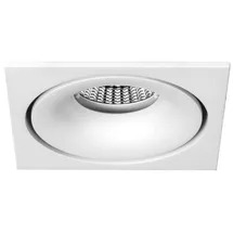 Brumberg LED-Einbauleuchte 12408073 quadratisch grau Aluminium