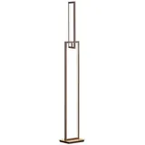 WOFI Stehleuchte 33W 2700lm 3000K braun