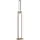 WOFI Stehleuchte 33W 2700lm 3000K braun