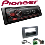 Pioneer 1-DIN Autoradio USB AUX Android Set für Volvo XC90 HIGH Performance