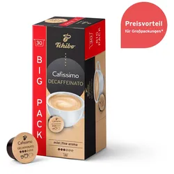 Cafissimo Decaffeinato - entkoffeiniert - 30 Kapseln - Intensität: 3/6