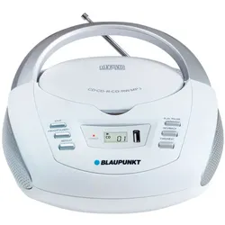 CD Boombox mit Radio und Mp3 weiß