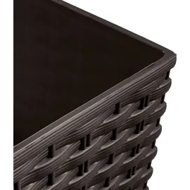 Prosperplast Rato Square 40 x 40 x 75 cm braun