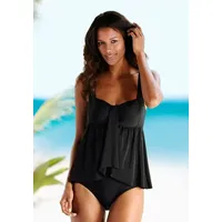 LASCANA Badeanzug Damen schwarz Gr.50 Cup B