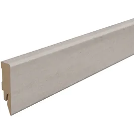 EGGER Sockelleiste L598 für Fußboden Chromix Silber
