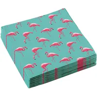 Amscan 20 Flamingo Paradies Servietten