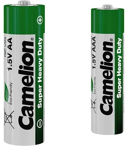 Camelion Super Heavy Duty AA Mignon & AAA Micro Zink Kohle Batterien - 80er Pake...