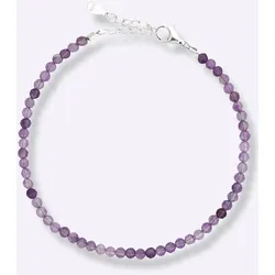 Armband Set LADY, silber (silber 925, silber 925), Armbänder, Damen, Glas-Silber 925 (Sterlingsilber), Glas, Silber 925 (Sterlingsilber)