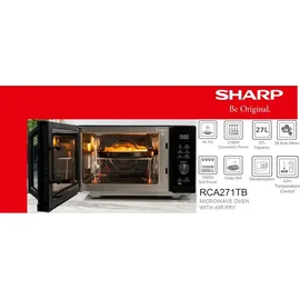 Sharp Mikrowelle 3in1 AirFryer RCA271TB