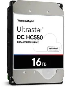WesternDigital Festplatte WD Ultrastar DC HC550, 0F38462, 3,5 Zoll, intern, SATA III, 16TB, OEM