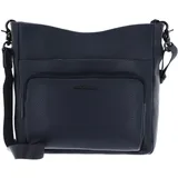 Mandarina Duck Mellow Leather Crossover Dress Blue