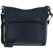 Mandarina Duck Mellow Leather Crossover Dress Blue