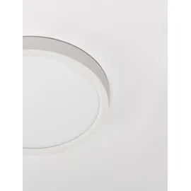 Nova Luce Dixie 1 LED Deckenleuchte Ø 30 cm weiß