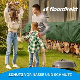 Floordirekt Abdeckplane Grün 8 x 12 m