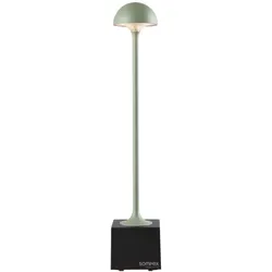 Flora Tischleuchte Outdoor mit Touchdimmer Olivgrün