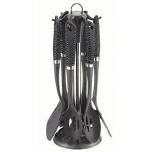 Michelino Küchenhelfer Set 7-teilig schwarz Kunststoff