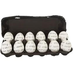 Eierbox "Happy Easter" 12er-Set